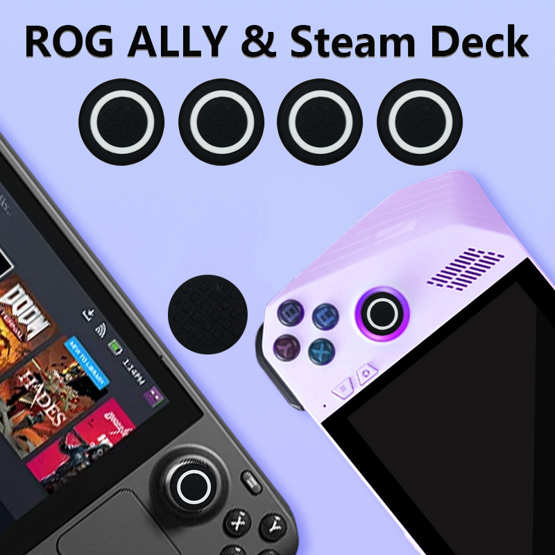 4pcs Silicone Joystick Thumb G - Console Gaming Steam บทวิจารณ์และราคา