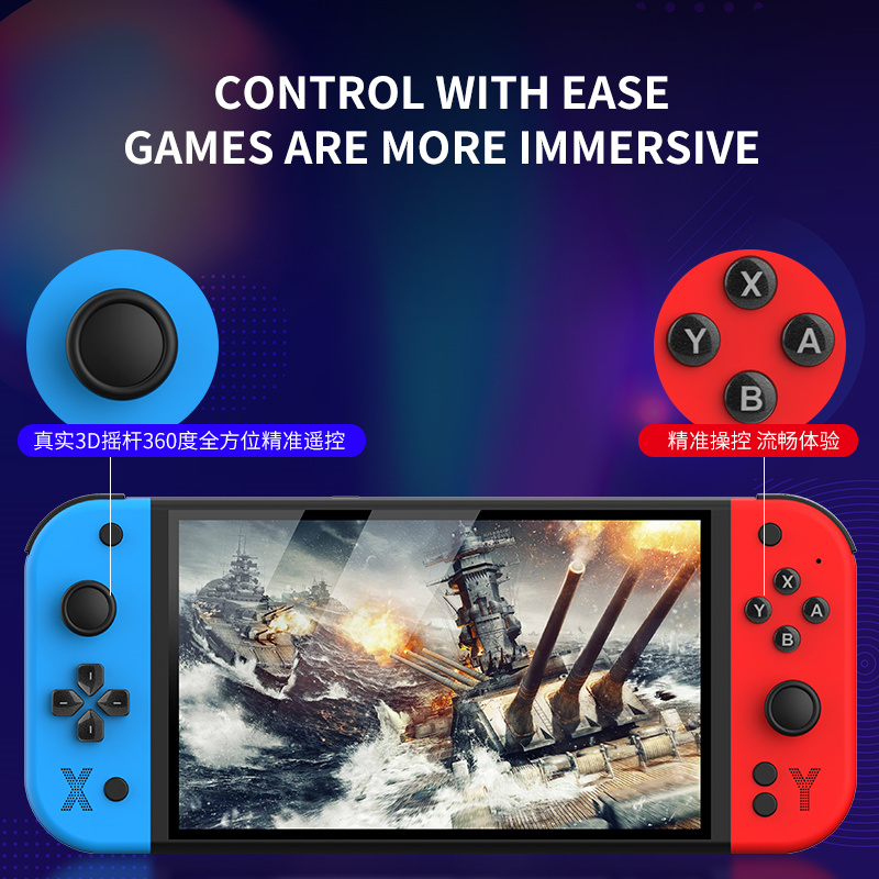 G90 7inch 64GB 4000mAh portabl - Gaming Console Definition บทวิจารณ์และราคา
