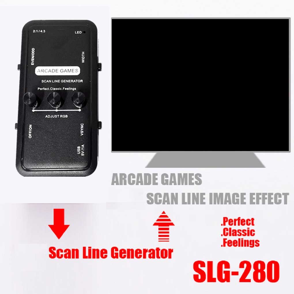 Adjustable Scanline Generator  - Gaming Console Generations บทวิจารณ์และราคา