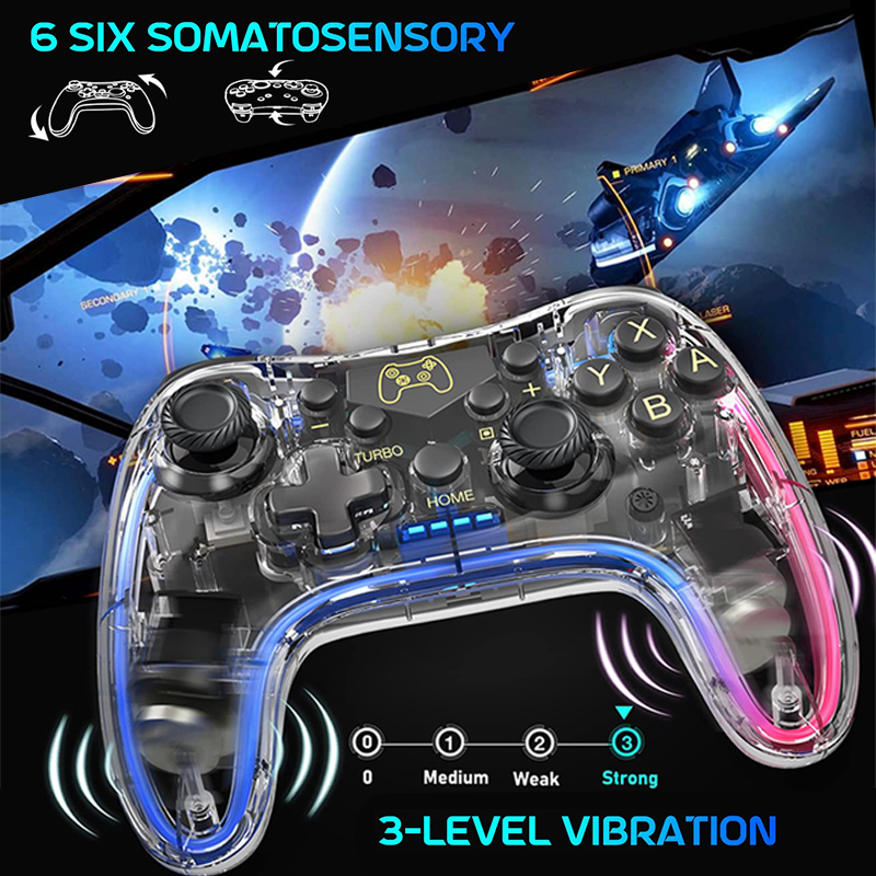 Wireless RGB Colorful console  - Gaming Console Bluetooth บทวิจารณ์และราคา