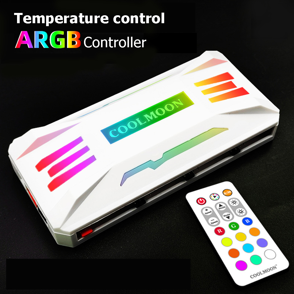 COOLMOON RGB Controller 4Pin P - Gaming Console Cartoon บทวิจารณ์และราคา