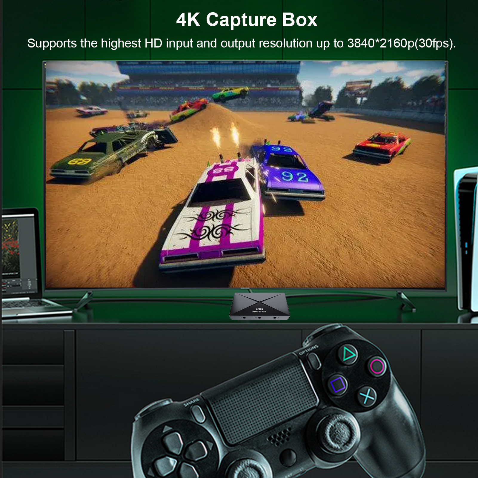 ezcap333 GAMELINK RAW 4K HD Vi - Pad Gaming Console บทวิจารณ์และราคา
