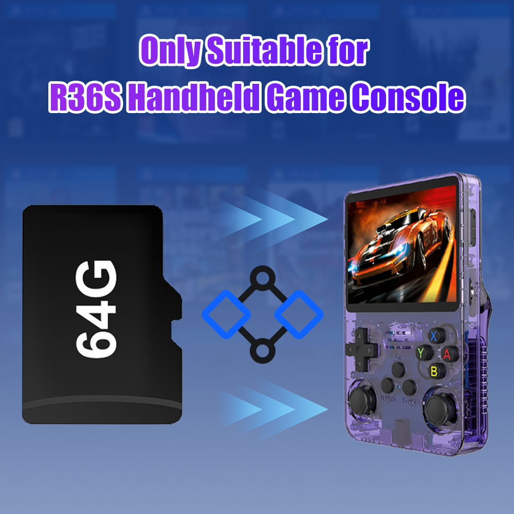 64G Game TF Card for R36S Vide - Gaming Console Psp บทวิจารณ์และราคา