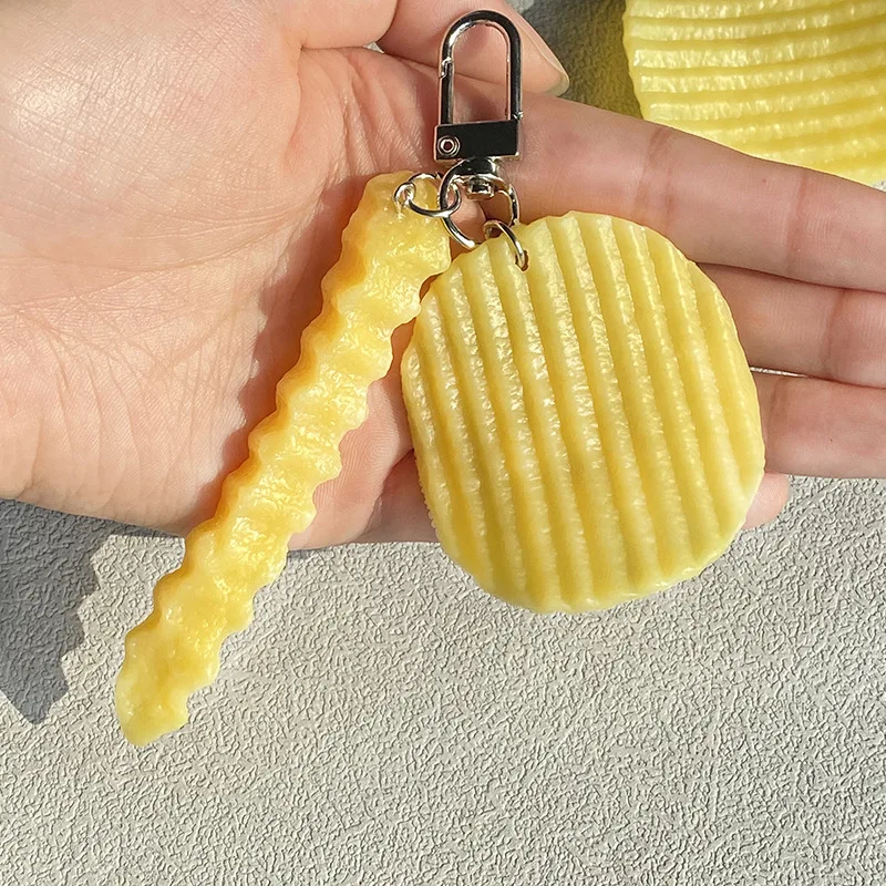 3D Delicious Fried Food Keycha - Gaming Console Keychain บทวิจารณ์และราคา