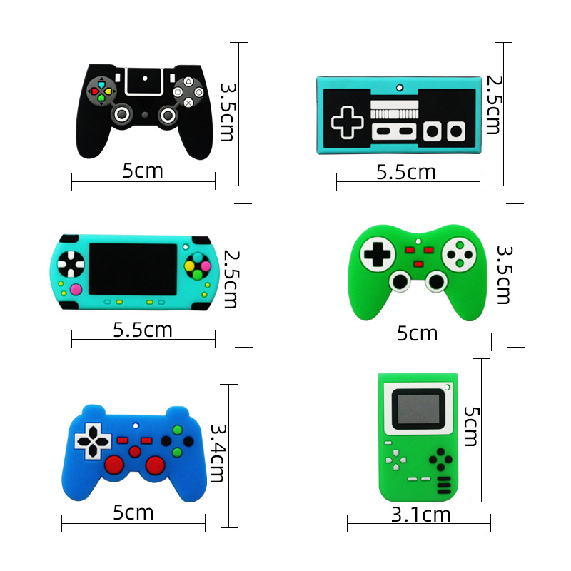 6/12PCS PVC Keychain Gamepad G - Gaming Console Keychain บทวิจารณ์และราคา
