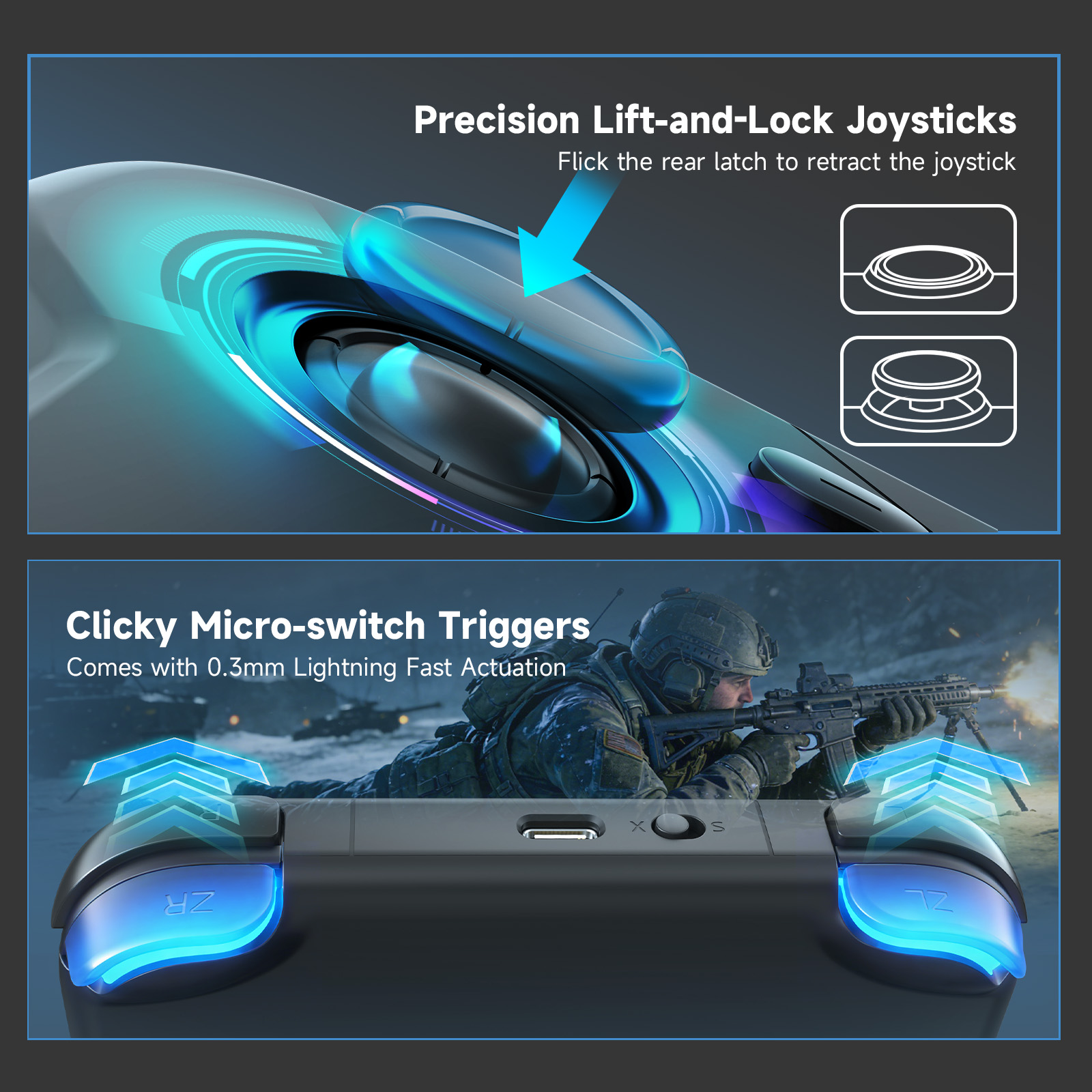 AceGamer Pocket Game Controlle - Gaming Console Bluetooth บทวิจารณ์และราคา