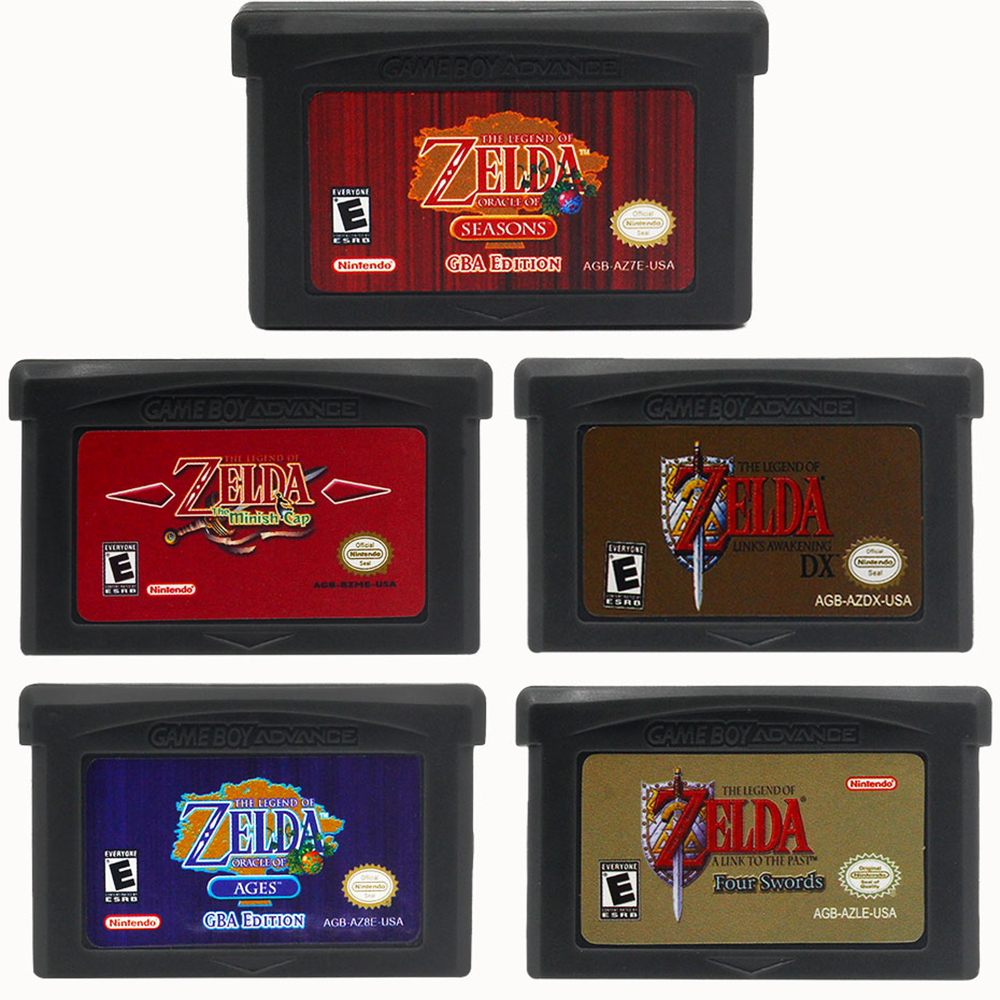 GBA Game Cartridge 32 Bit Vide - Gaming Console Zelda บทวิจารณ์และราคา