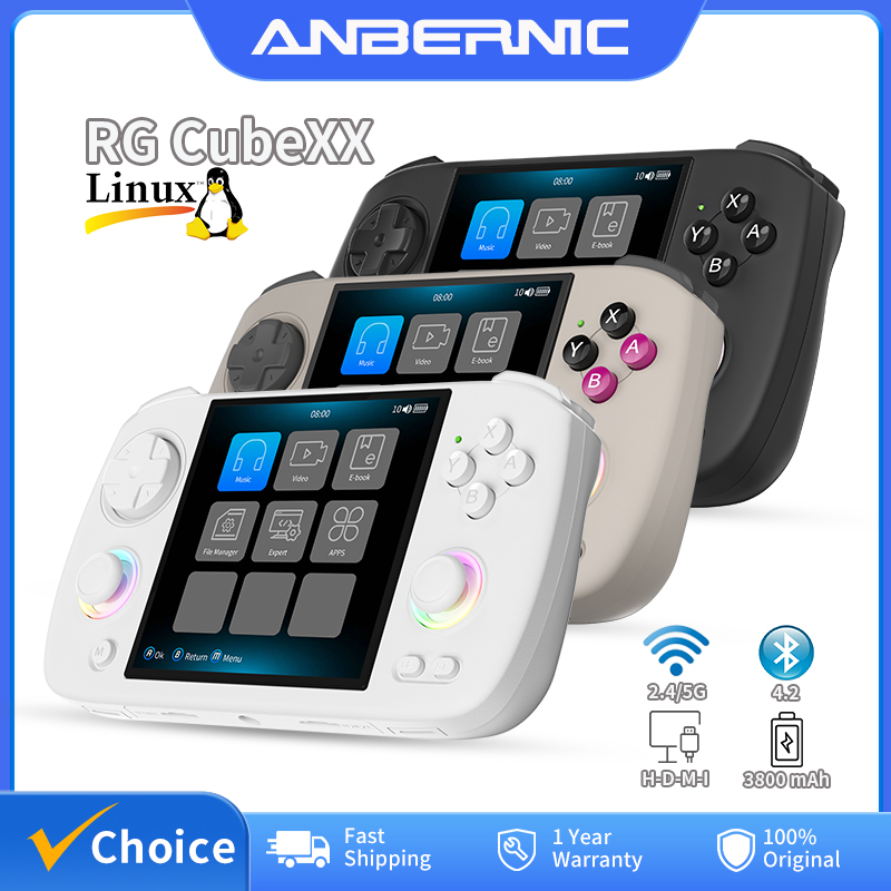 ANBERNIC RG Cubexx Retro Handh - Gaming Console Bluetooth บทวิจารณ์และราคา