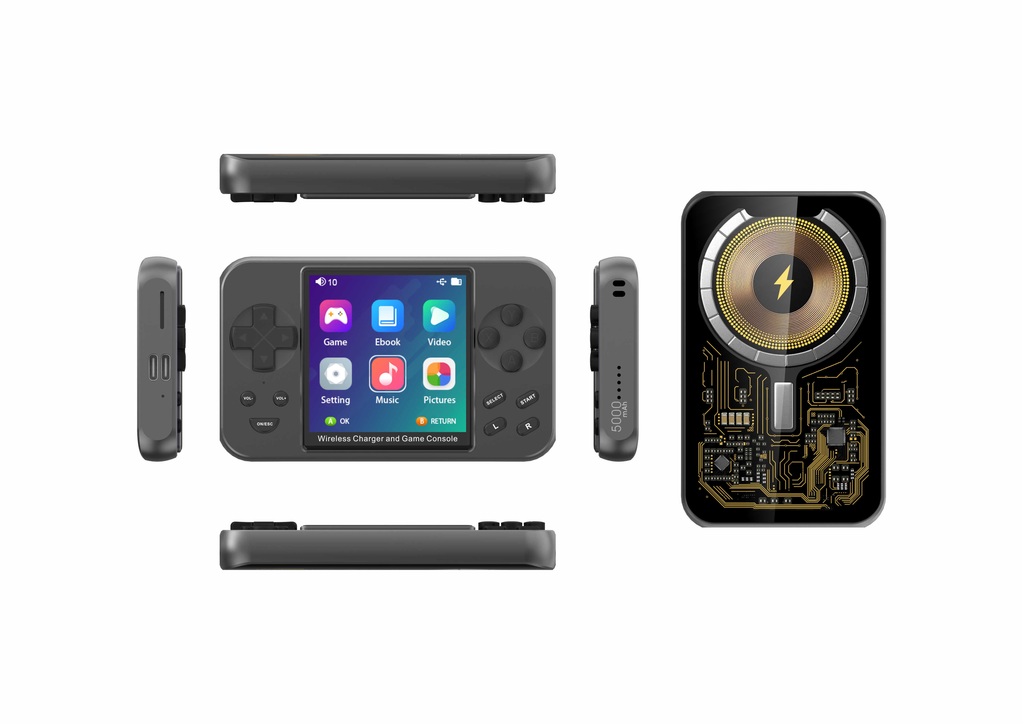 L9 Wireless Charging Multimedi - Gaming Console Definition บทวิจารณ์และราคา