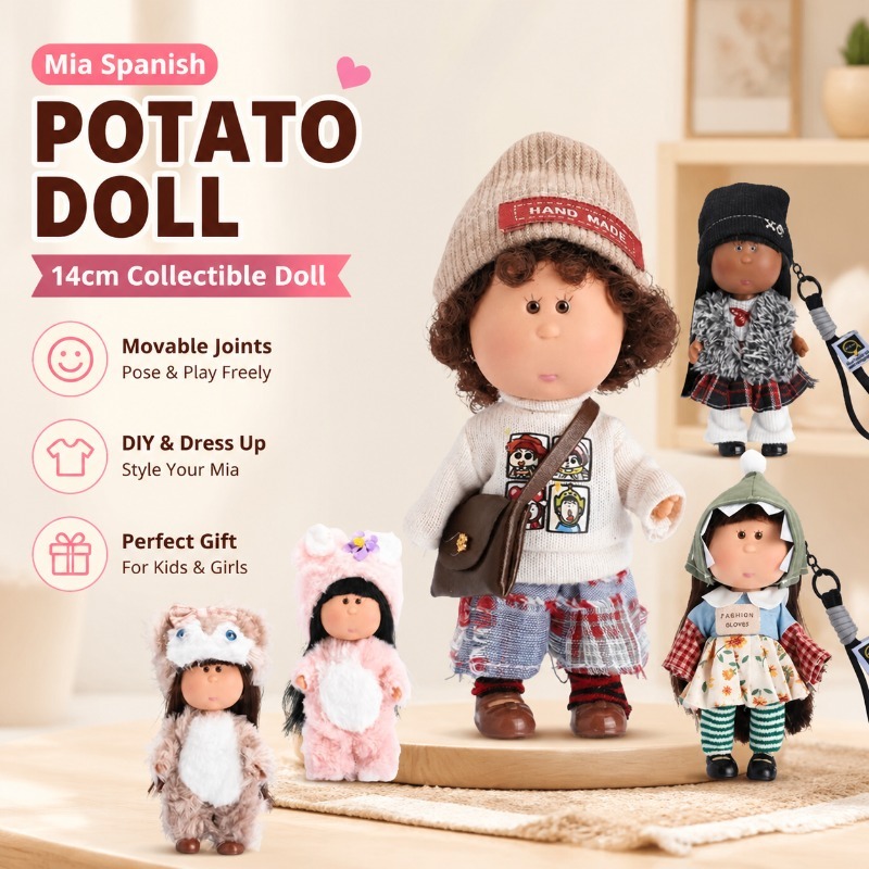 Mia Spanish Potato Doll 14cm V - Gaming Console Keychain บทวิจารณ์และราคา