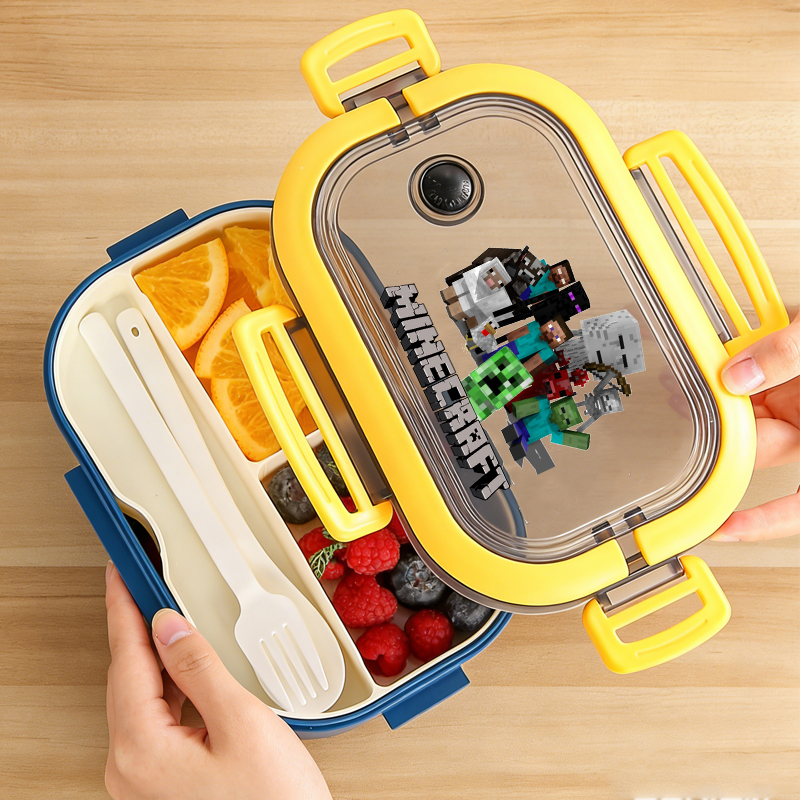 Minecrafted Bento Lunch Box Ga - Gaming Console Minecraft บทวิจารณ์และราคา