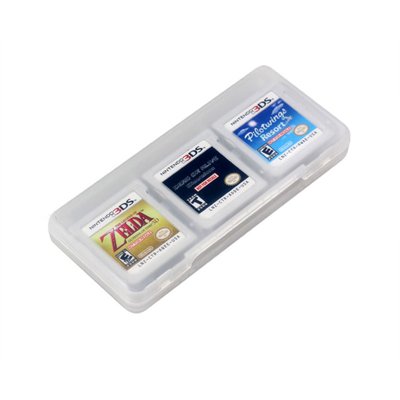 Clear 6 in 1 Game Card Storage - Gaming Console Case บทวิจารณ์และราคา