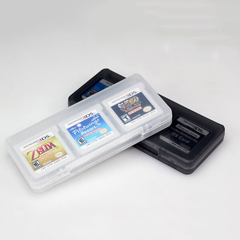Clear 6 in 1 Game Card Storage - Gaming Console Case บทวิจารณ์และราคา