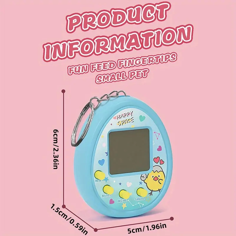 Cute Cartoon Handheld Virtual  - Gaming Console Keychain บทวิจารณ์และราคา