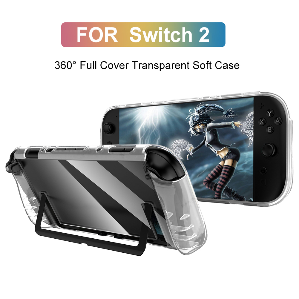 1/2/3Pcs Transparent TPU Case  - Gaming Console Nintendo Switch บทวิจารณ์และราคา
