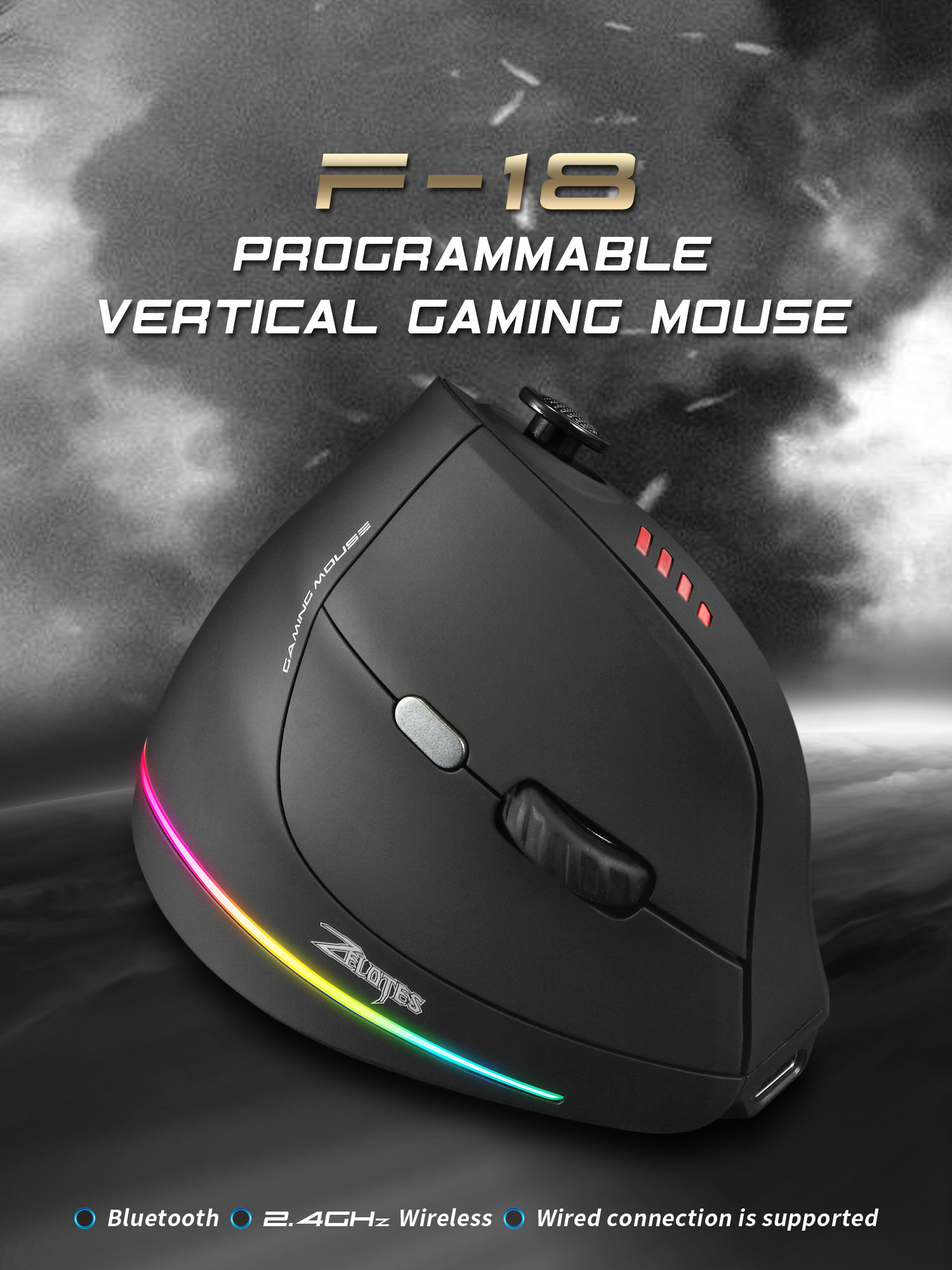 Jomaa RGB Backlit Wireless Ver - Pad Gaming Console บทวิจารณ์และราคา