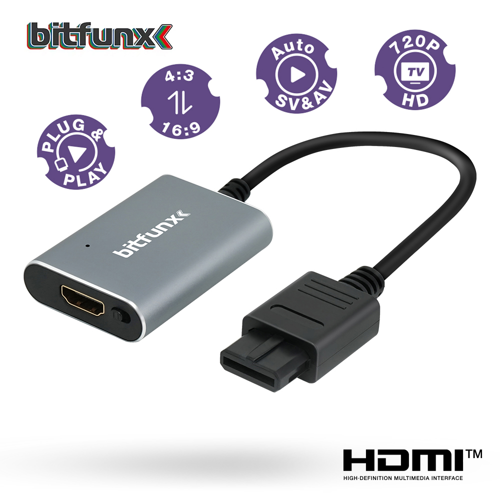 Bitfunx 720P HDMI™ Adapter S-v - Gaming Console Nintendo Switch บทวิจารณ์และราคา